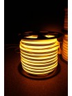 УУлічний світловий шнур Lumion 220V SMD NEON FLEX 15 * 26мм, 81 світлодіода / м.п., 50м / рул колір жовтий