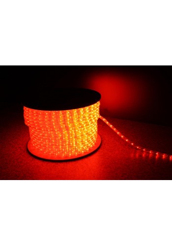 Уличный светодиодная лента Lumion Led Duralight 2-х жильная 240V. d=12мм. 2.77см 36диодив/м.100м/Цвет красный