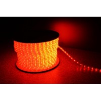 Уличная светодиодная лента Lumion Led Duralight 2-х жильная 240V. d=10мм. 2.77см 36диодив/м.100м/Цвет красный