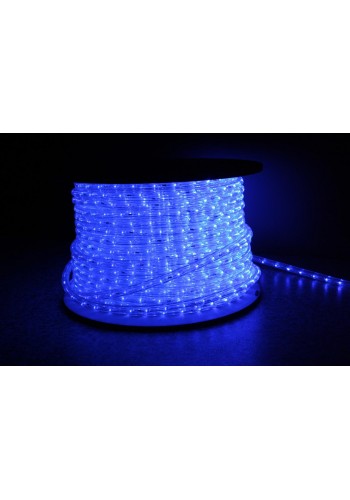 Уличный светодиодная лента Lumion Led Duralight 2-х жильная 240V. d=10мм. 2.77см 36диодив/м.100м/Цвет синий