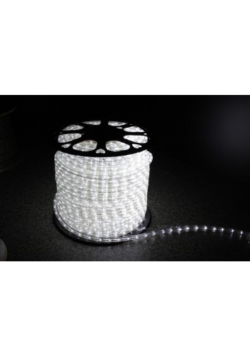Вуличний світлодіодний стрічка Lumion Led Duralight 2-х жильних 240V. d = 12 мм. 2.77см 36 діодів / м.100м / Колір білий