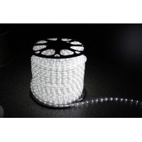Уличный светодиодная лента Lumion Led Duralight 2-х жильная 240V. d=10мм. 2.77см 36диодив/м.100м/Цвет белый