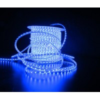 Вуличний плоский світлодіодний шнур Lumion Led Duralight 6 * 15 мм 60 LED / м.п. зовнішній колір синій