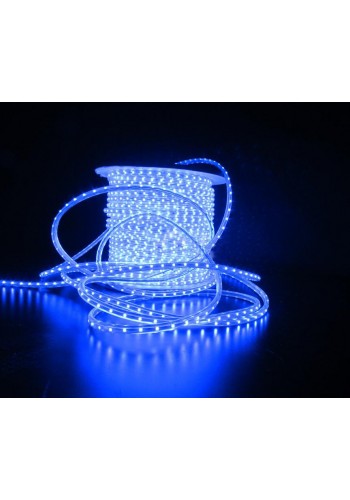 Уличный плоский светодиодный шнур Lumion Led Duralight 6*15 мм 60 LED/м.п. наружный цвет синий