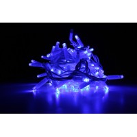 Гирлянда уличная LUMION нить 200LED 10m 230V цвет синий/белый, мерцает 20 LED IP44 EN