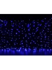 Гірлянда вулична LUMION штора 456LED 2x1,5m 230V колір синій / чорний IP44 EN