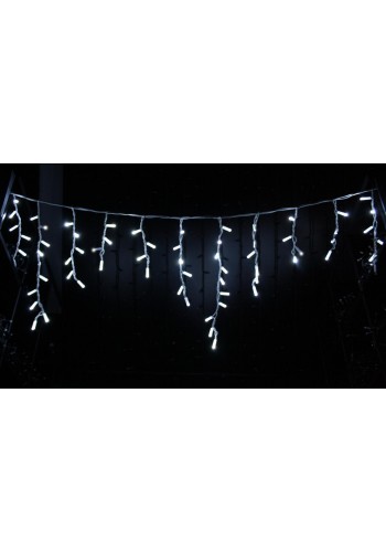 Гірлянда вулична бахрома LUMION 90Led 2x0,5m 230V білий холодний IP44 EN