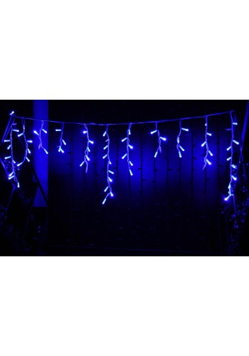 Гирлянда уличная бахрома LUMION 120Led 2x0,9m 230V синий IP44 EN