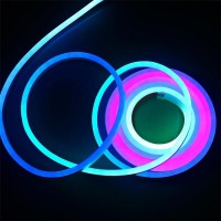 Вуличний світлодіодний шнур Неон-Флекс Lumion Neon-Flex 15х26 мм 68LED / м.п. зовнішній колір RGB