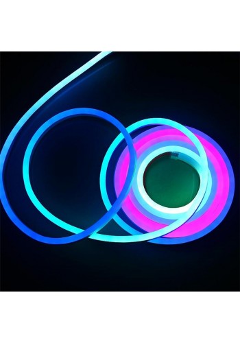 Уличный светодиодный шнур Неон-Флекс Lumion Neon-Flex 15х26 мм 68LED/м.п. наружный цвет RGB