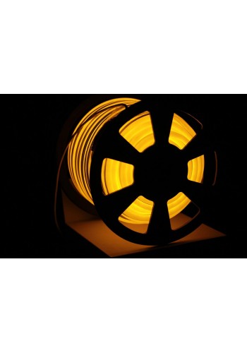 УУлічний світловий шнур Lumion 220V SMD NEON FLEX 15 * 26мм, 81 світлодіода / м.п., 50м / рул колір жовтий
