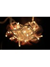 Гірлянда вулична LUMION нитка 200LED 10m 230V теплий білий / білий IP44 EN