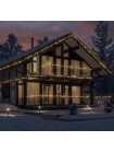 Гірлянда вулична LUMION нитка 200LED 10m 230V теплий білий / білий IP44 EN