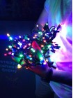 Гирлянда уличная LUMION нить 100LED 10m 230V мульти цвет, мерцают 10LED IP44 EN