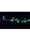Гірлянда вулична LUMION нитка 100LED 10m 230V колір зелений / чорний IP44 EN