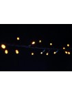 Гірлянда вулична LUMION нитка 100LED 10m 230V колір жовтий / чорний IP44 EN