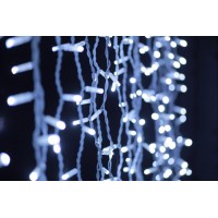 Гірлянда вулична LUMION штора 456LED 2x1,5m 230V колір білий холодний / білий IP44 EN