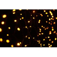 Вулична світлодіодна гірлянда Штора Lumion 456 led колір жовтий довжина 2м. висота 1,5 м IP44, 230V без каб піт