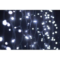 Гірлянда вулична LUMION штора 912LED 2x3m 230V колір білий холодний / чорний IP44 EN