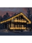 Гирлянда уличная LUMION бахрома 90LED 230V 2x0,5m цвет белый теплый/черный IP44 EN