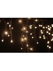 Гирлянда уличная LUMION бахрома 90LED 230V 2x0,5m цвет белый теплый/черный IP44 EN