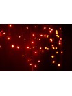Гірлянда вулична LUMION бахрома 90LED 230V 2x0,5m колір червоний / чорний IP44 EN