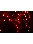 Гірлянда вулична LUMION бахрома 90LED 230V 2x0,5m колір червоний / чорний IP44 EN