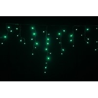 Гирлянда уличная LUMION бахрома 90LED 230V 2x0,5m цвет зеленый/черный  IP44 EN