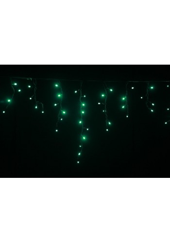 Гирлянда уличная LUMION бахрома 90LED 230V 2x0,5m цвет зеленый/черный IP44 EN