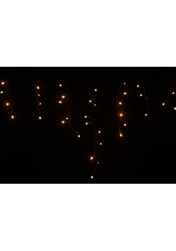 Вулична світлодіодна гірлянда бахрома Lumion 90 led, 230V, IP44, габарити 2 * 0,5 м колір жовтий без каб піт