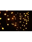 Вулична світлодіодна гірлянда бахрома Lumion 90 led, 230V, IP44, габарити 2 * 0,5 м колір жовтий без каб піт