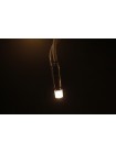Гірлянда вулична LUMION бахрома 120LED 230V 2x0,9m колір білий теплий / чорний IP44 EN