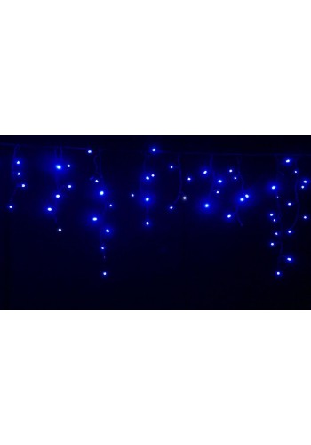 Гірлянда вулична LUMION бахрома 120LED 230V 2x0,9m колір синій / чорний, IP44 EN