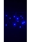 Гірлянда вулична LUMION бахрома 120LED 230V 2x0,9m колір синій / чорний, IP44 EN