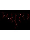 Гірлянда вулична бахрома LUMION 90Led 2x0,5m 230V червоний IP44 EN