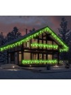 Гирлянда уличная бахрома LUMION 90Led 2x0,5m 230V зеленый IP44 EN