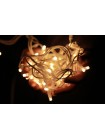 Гірлянда вулична LUMION бахрома 120Led 2x0,9m 230V білий теплий / білий, мерехтить 12Led IP44 EN