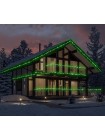 Гирлянда уличная LUMION нить 200LED 10m 230V цвет зеленый/черный IP44 EN