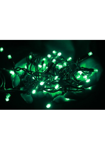 Гирлянда уличная LUMION нить 200LED 10m 230V цвет зеленый/черный IP44 EN