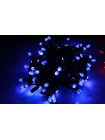 Гірлянда вулична LUMION нитка 200LED 10m 230V колір синій / білий, мерехтить 20 LED IP44 EN