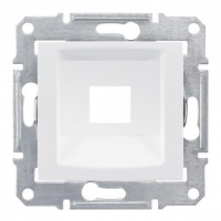 Накладка одномодульная RDM, кат. 5e, 6 UTP  Sedna SDN4300421 белый