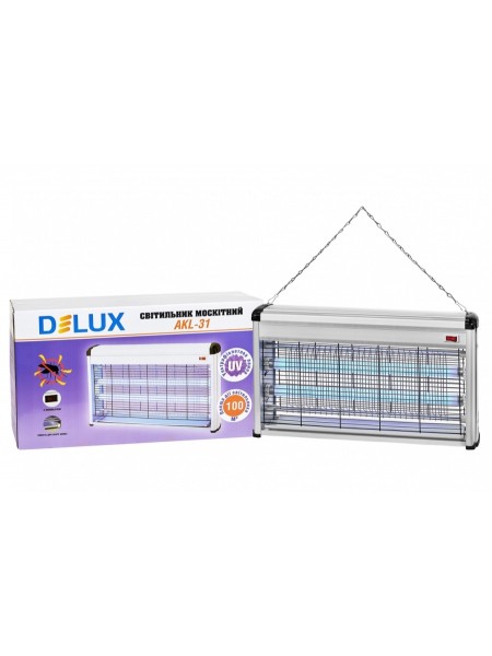 DELUX AKL - 31 2*15Вт пастка для комах 100 м2 IP 20 - (90011593)
