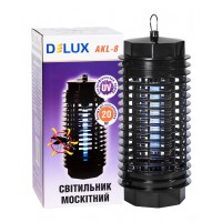 DELUX AKL - 8 пастка для комах 1*4Вт 20 м2 IP 20 - (90008223)