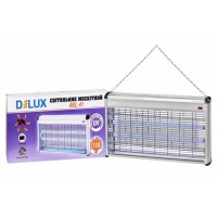 DELUX AKL - 41 2*20Вт пастка для комах 120 м2 IP 20 - (90011590)