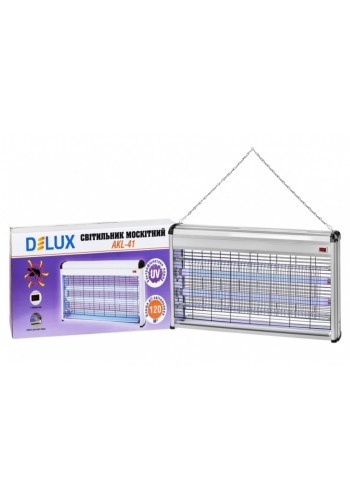 DELUX AKL-41 2*20Вт ловушка для насекомых 120 м2 IP 20 - (90011590)