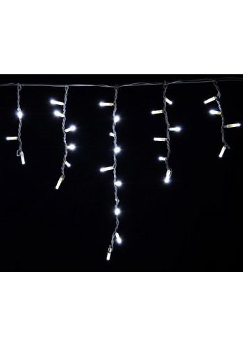 гірлянда зовн DELUX ICICLE 108LED 2x1m 27flash біл/біл IP44 - (90012939)