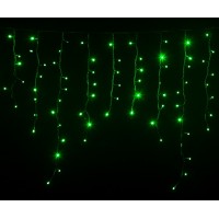 гирлянда внеш DELUX ICICLE 108LED 2x1m 27flash зел/чор IP44 - (90012943)