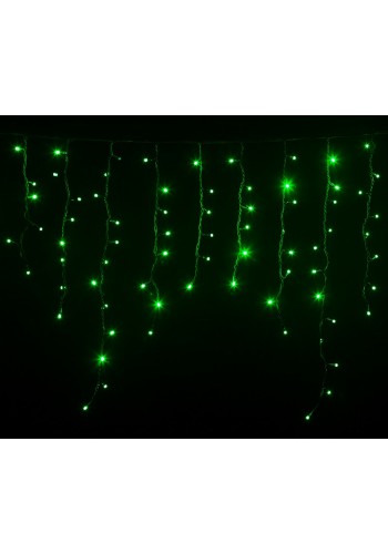 гирлянда внеш DELUX ICICLE 108LED 2x1m 27flash зел/чор IP44 - (90012943)