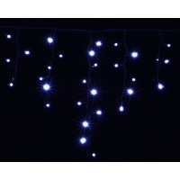 гірлянда зовн DELUX ICICLE 108LED 2x1m 27flash син/чор IP44 - (90012946)