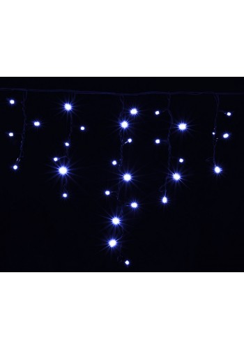 гірлянда зовн DELUX ICICLE 108LED 2x1m 27flash син/чор IP44 - (90012946)